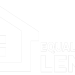 Equal Housing Lender logo in white