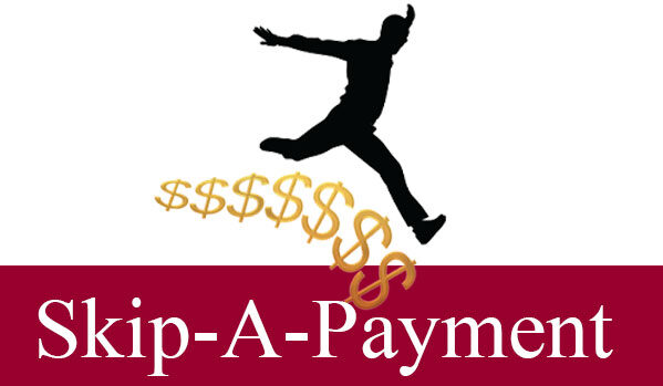 Skip A Payment graphic