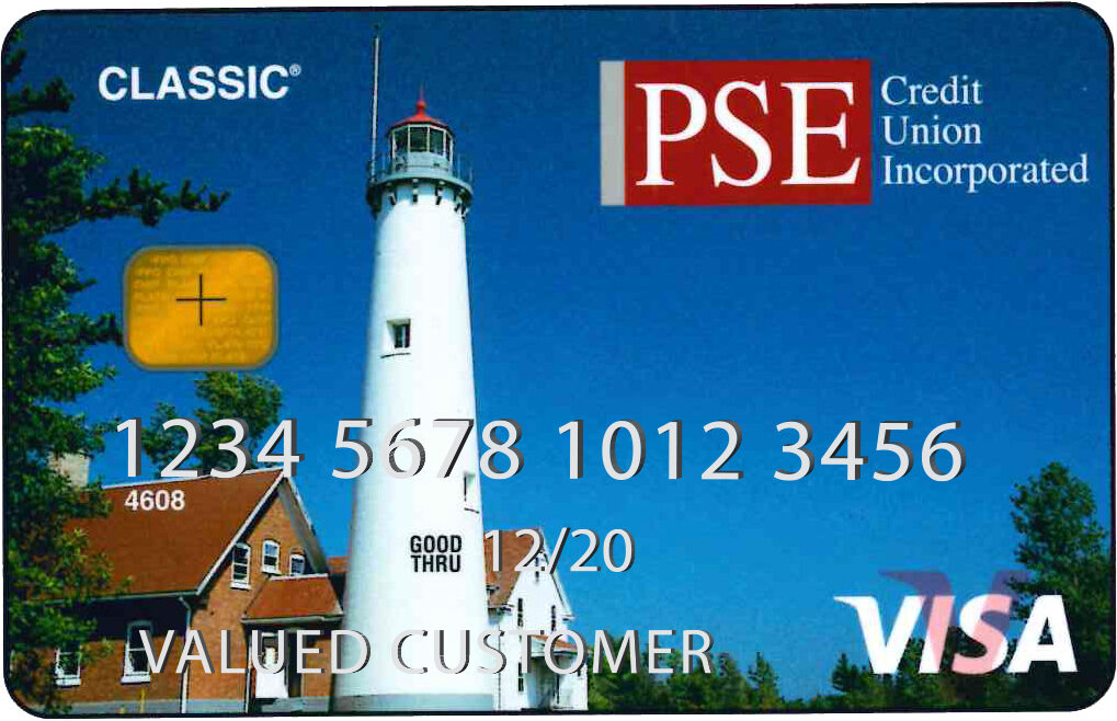 PSE Credit Union VISA Classic Credit Card